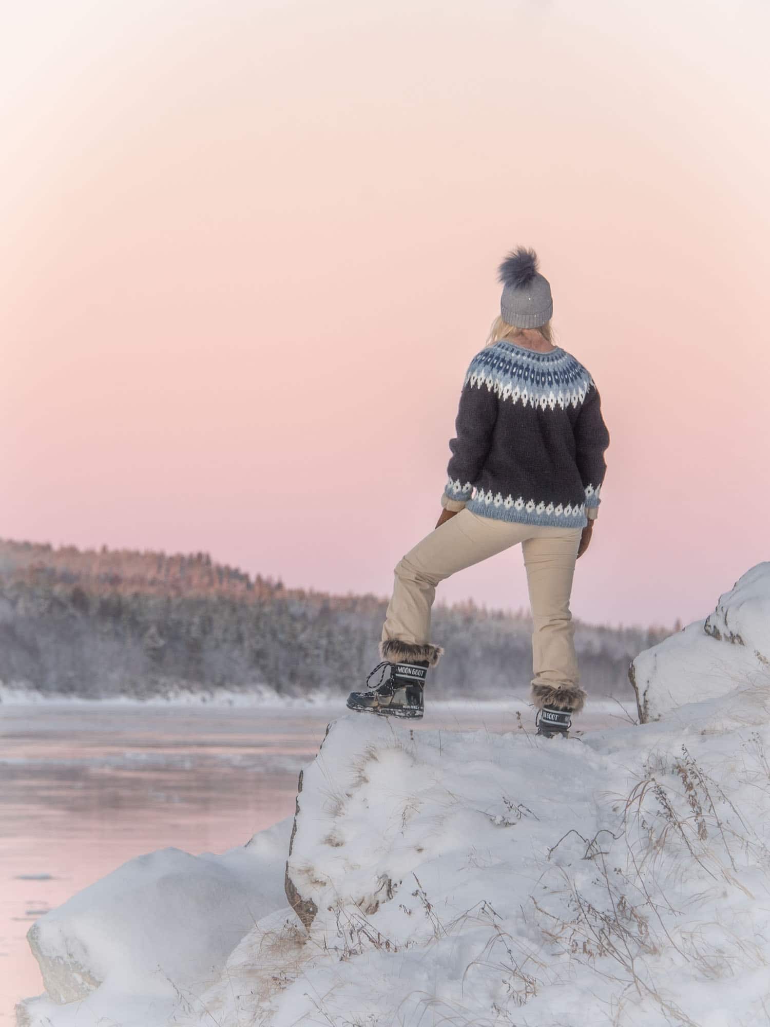 LappeanLohi Torniojoki norjalainen villapaita