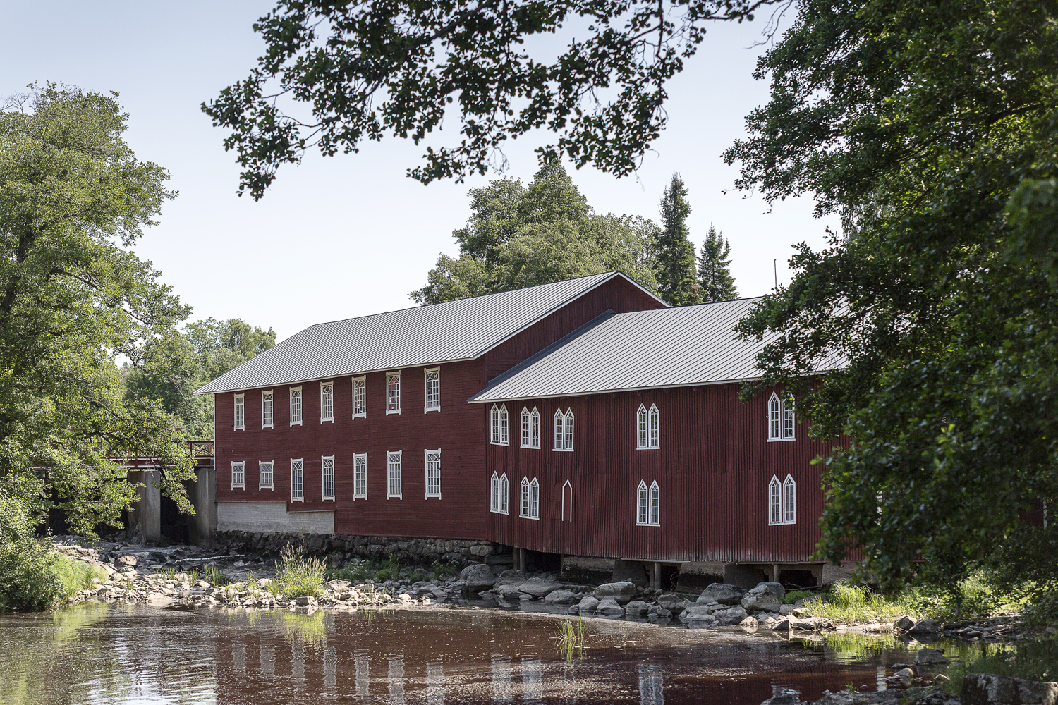 Ahlströmin ruukki rakennuksia